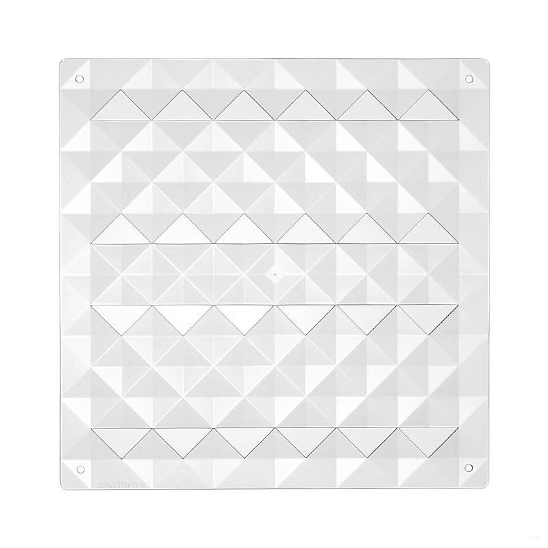 VedoNonVedo Piramide élément décoratif pour meubler et diviser les espaces - Transparent 6